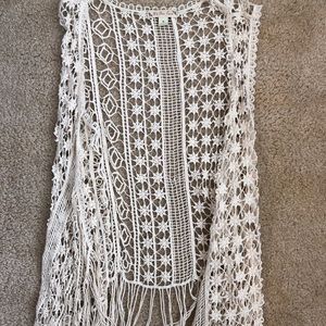 Crochet vest